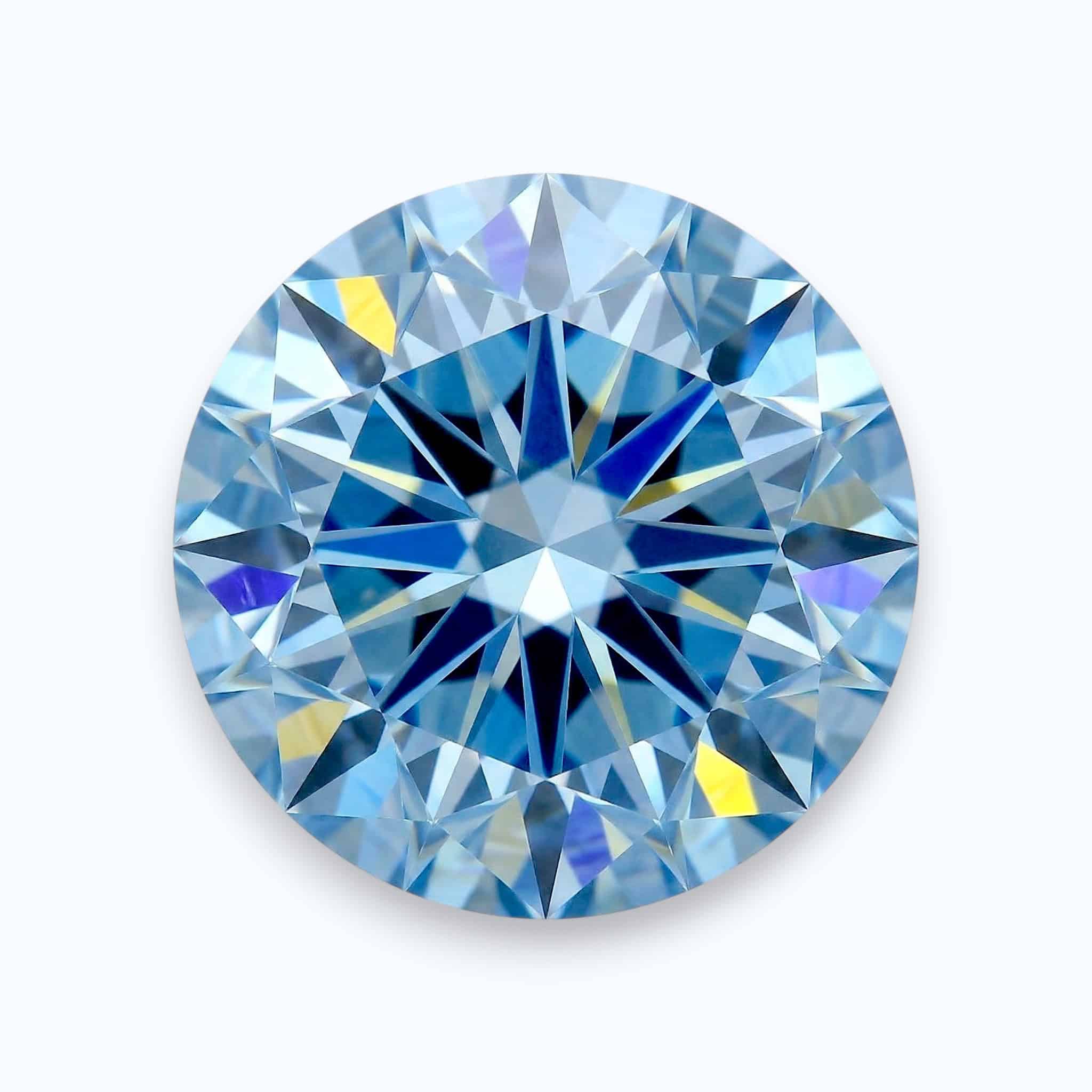 diamant rond bleu diamant rond bleu