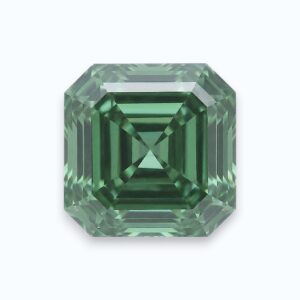 diamant asscher vert