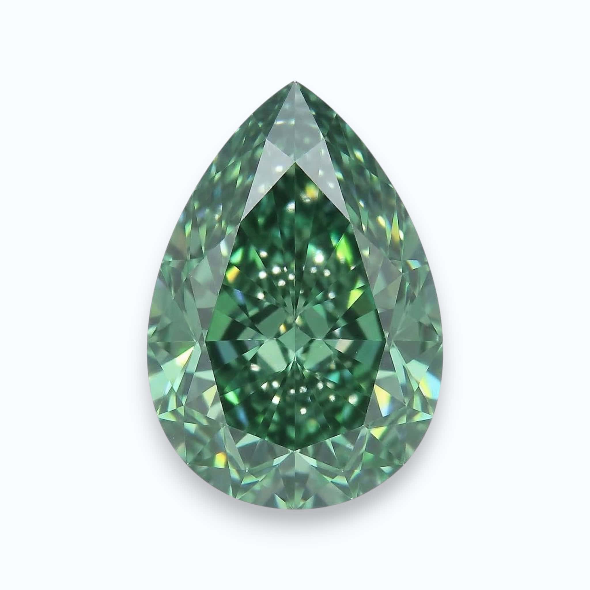 diamant poire vert diamant poire vert