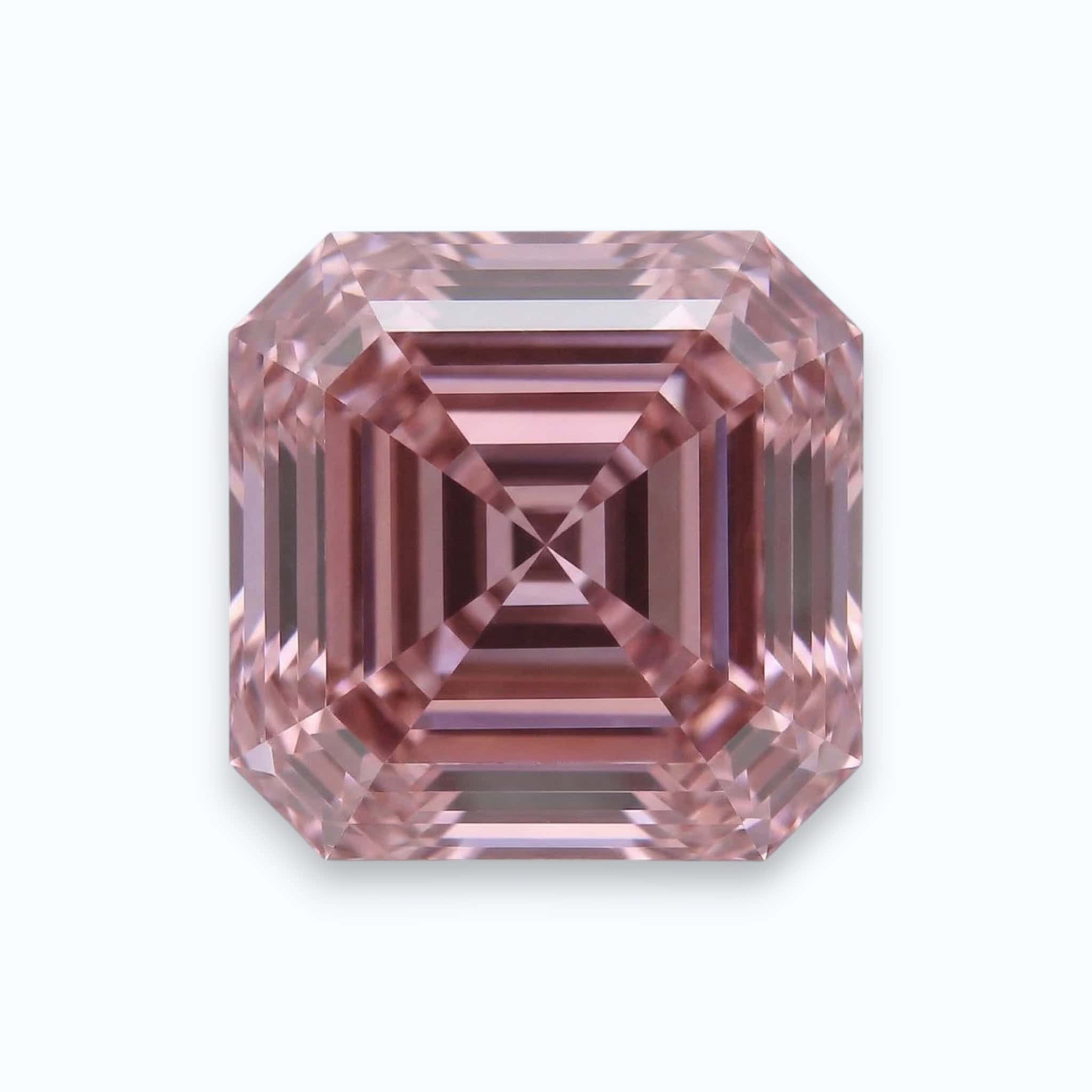 diamant asscher rose diamant asscher rose