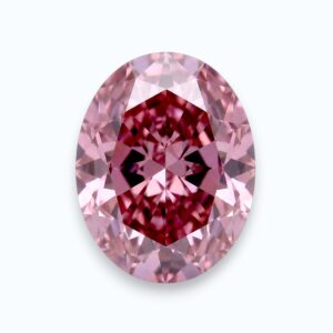 Diamant rose de taille ovale