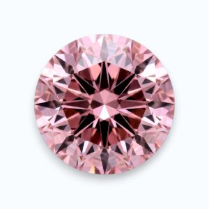 diamant rose de taille ronde