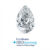 Diamant taille Poire certifié de 0.60 carat H-SI2